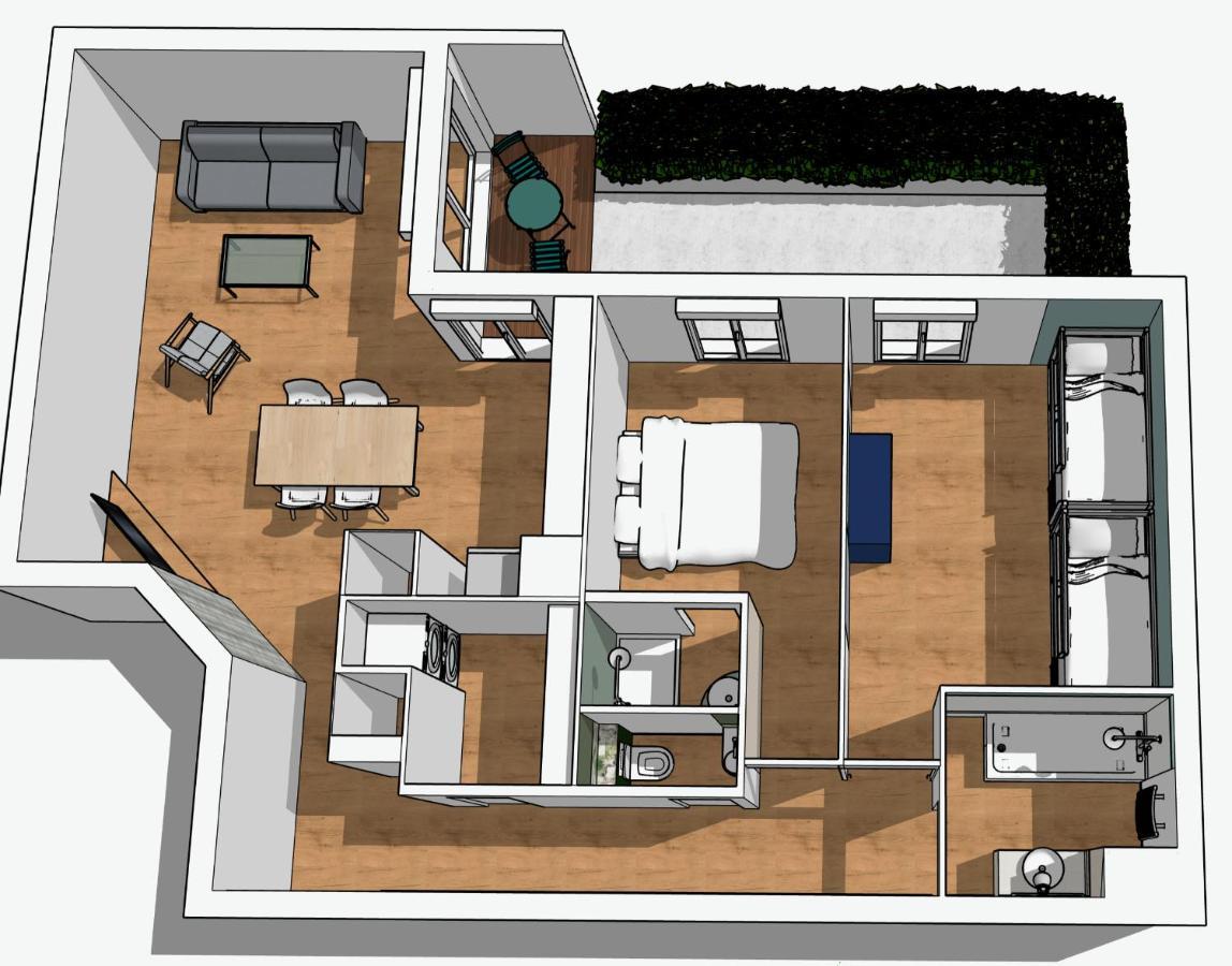 Апартаменты La Serrisienne 5 - Val D'Europe - Disneyland Paris - 6 A 8 Personnes Экстерьер фото